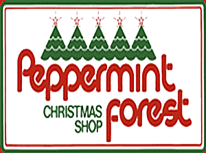 Peppermint Forest Christmas Shop Logo